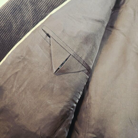 Banana Republic Wide Wale Costa Coffee Brown Corduroy Oversized Blazer Size 14 - Picture 9 of 16